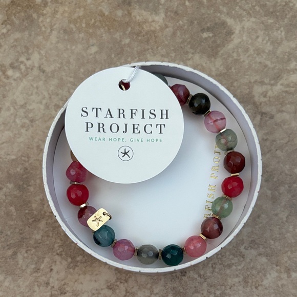 Multicolor gold plated Beaded Bracelet - Picture 1 of 3